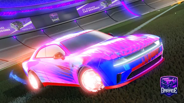 A Rocket League car design from Wingfeather
