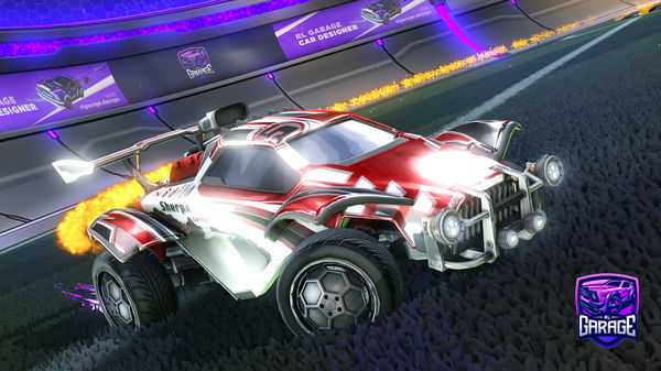 A Rocket League car design from powereset