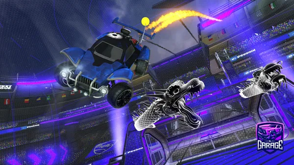 A Rocket League car design from ribii