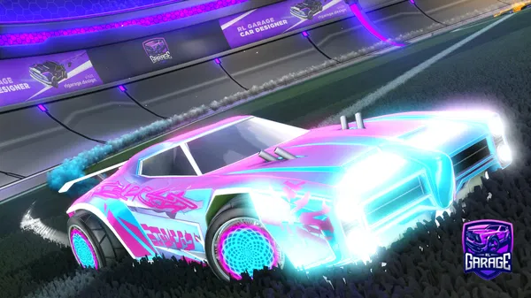 A Rocket League car design from Holdmylauchyt