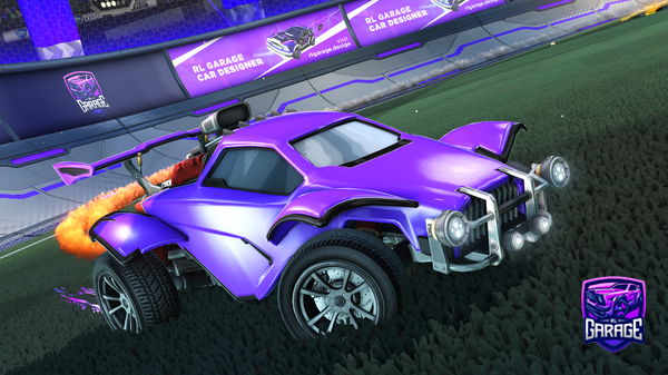 A Rocket League car design from Bbqwatertown