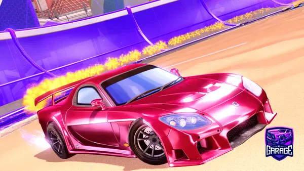 A Rocket League car design from Theso