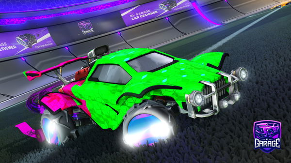 A Rocket League car design from Dreshark