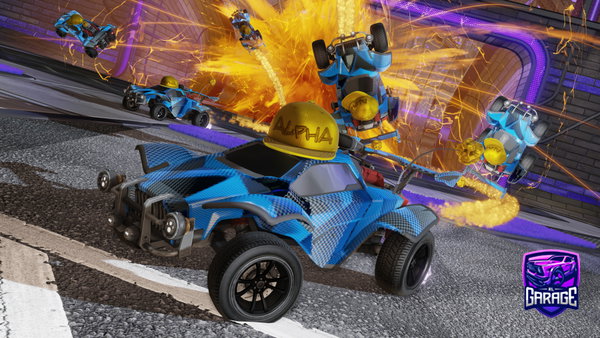 A Rocket League car design from Karam11541