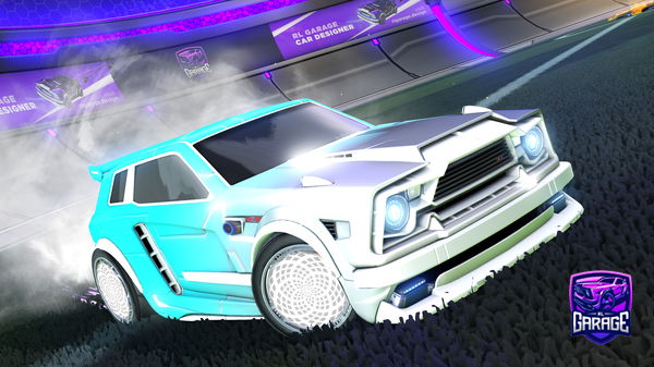 A Rocket League car design from strykerredbull11