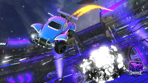 A Rocket League car design from joeldepoel
