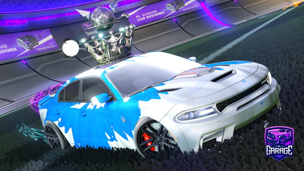 A Rocket League car design from XxslyferxX9542