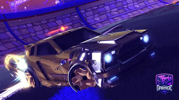 A Rocket League car design from Vinetangler