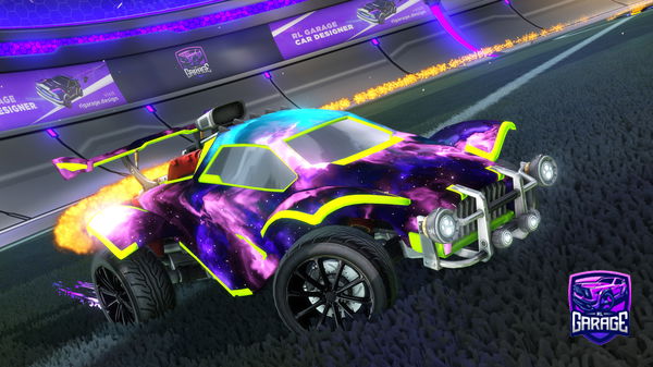 A Rocket League car design from I-Asta-I