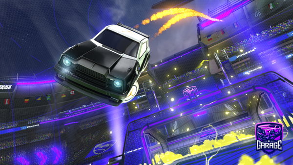 A Rocket League car design from mmd645