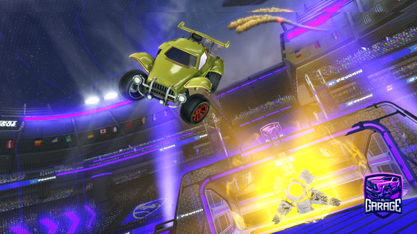 A Rocket League car design from HUSSAIN9746