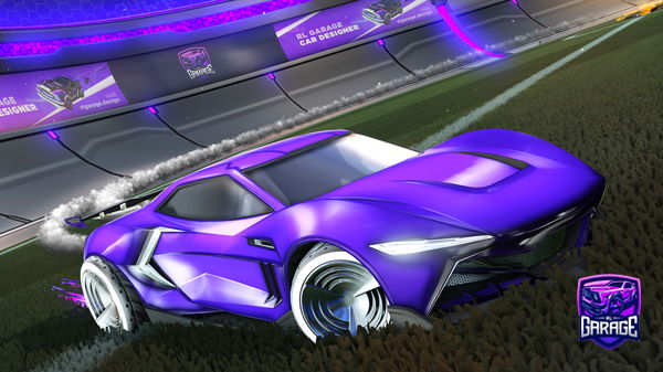 A Rocket League car design from Zirkus_Baby