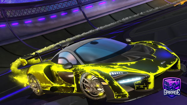 A Rocket League car design from Fgsamuraixl682