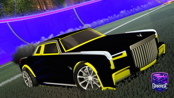 A Rocket League car design from Beinggforyou