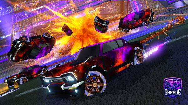 A Rocket League car design from Sleepless8