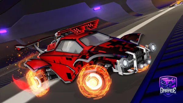 A Rocket League car design from SpeedStrikerX