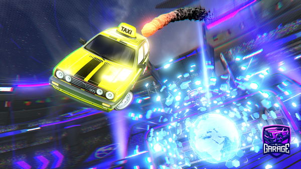 A Rocket League car design from Prganaa