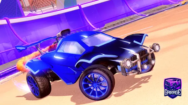 A Rocket League car design from djndjdjdbd