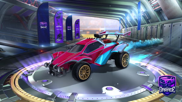 A Rocket League car design from Toyyuh