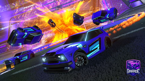 A Rocket League car design from xXPandax30Xx