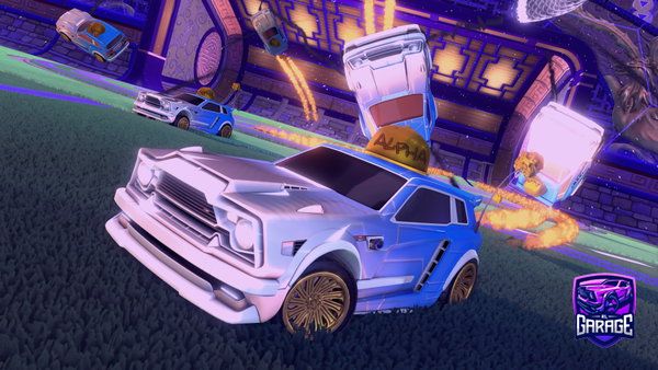 A Rocket League car design from Kabat