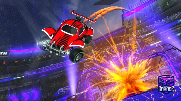 A Rocket League car design from CageTheDragon