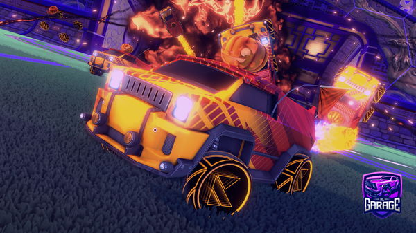 A Rocket League car design from Gummibear
