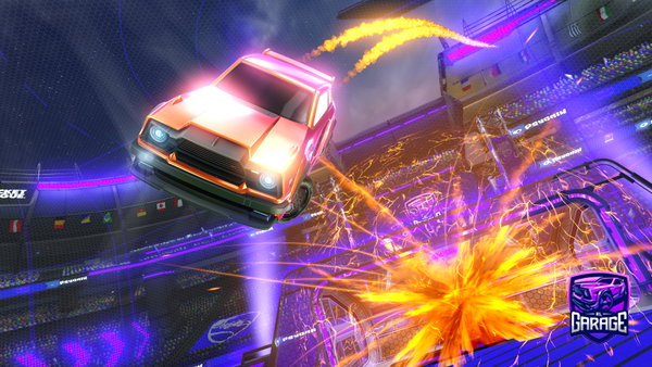A Rocket League car design from othman123