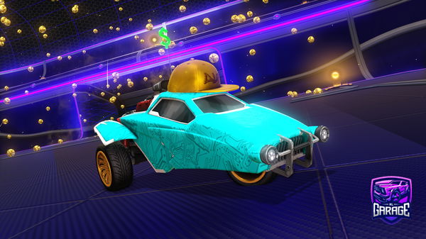 A Rocket League car design from Lord_Baard13