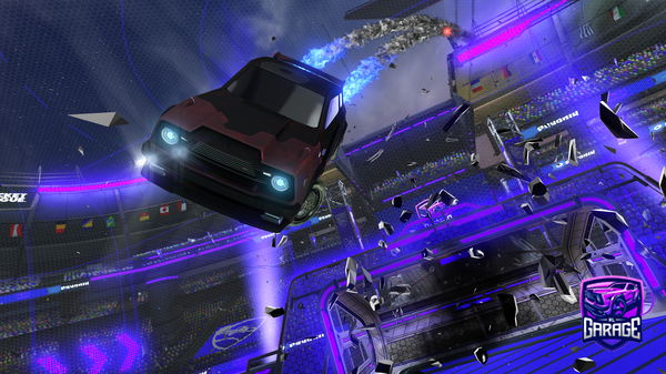 A Rocket League car design from TheFoxcraft