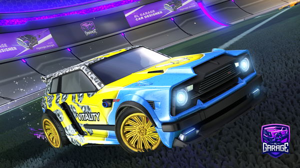 A Rocket League car design from dialeyz_rl