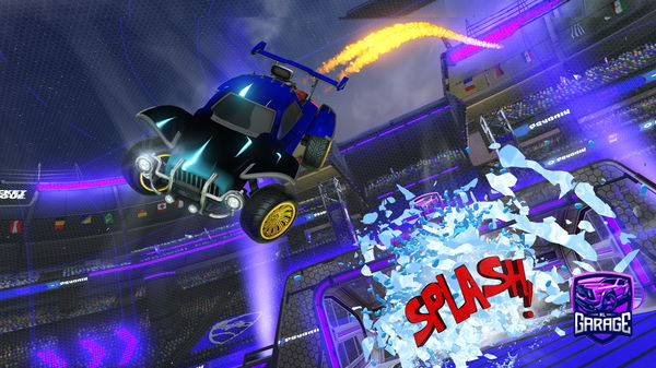 A Rocket League car design from Logang222