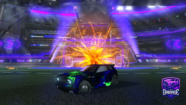 A Rocket League car design from CTR_Pit09