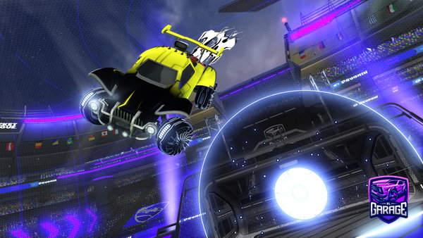 A Rocket League car design from DanoobJ