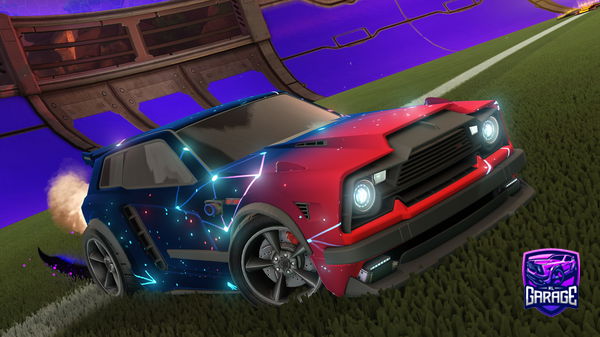 A Rocket League car design from skajp