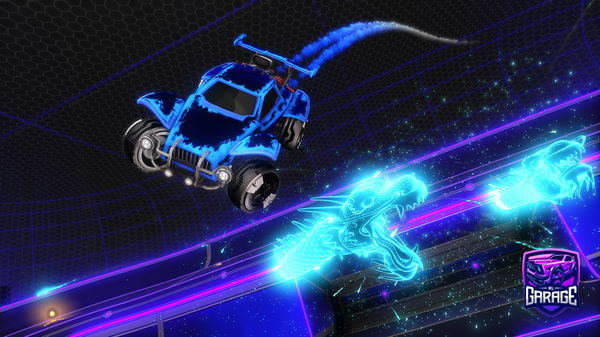 A Rocket League car design from JameoShez