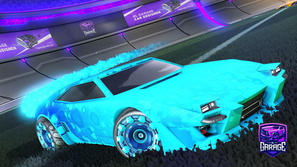 A Rocket League car design from brien756