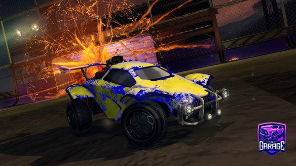 A Rocket League car design from RR101Gaming