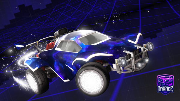 A Rocket League car design from qwerty67