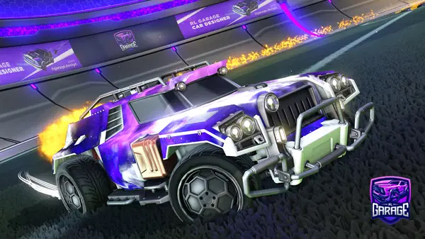 A Rocket League car design from Outburst