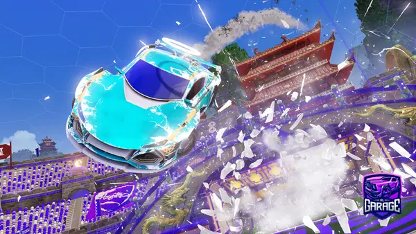 A Rocket League car design from PortalManager