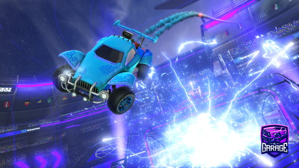 A Rocket League car design from kxvz