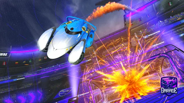 A Rocket League car design from Ebby_2012