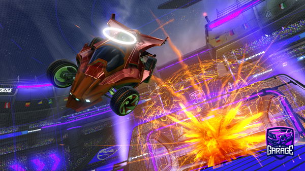 A Rocket League car design from Fishiey