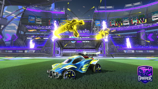 A Rocket League car design from FOV_CO0P