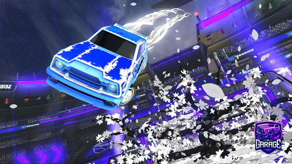 A Rocket League car design from Spitze-Kreis