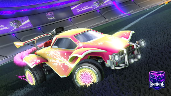 A Rocket League car design from Pipa_