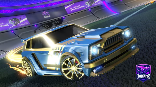 A Rocket League car design from Nagata