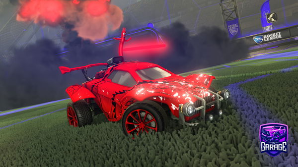 A Rocket League car design from BigZ318