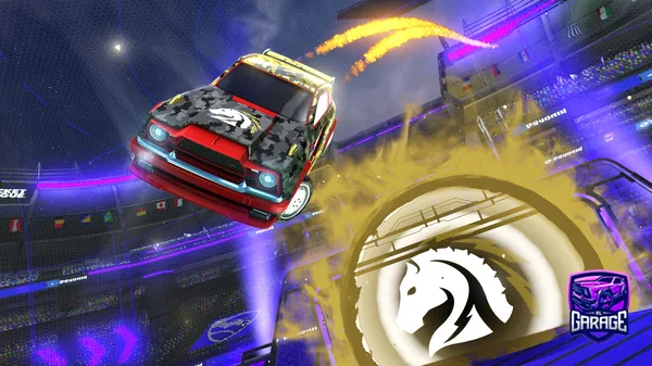 A Rocket League car design from usedzombas